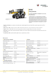 Scheda informativa sul prodotto 8115