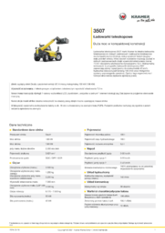 Karta informacyjna produktu 3507