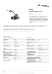 Karta informacyjna produktu 3610