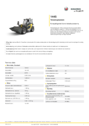 Produktinformationsblad 1445