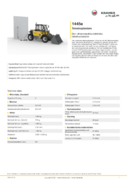 Produktinformationsblad 1445e