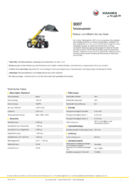 Produkt-Informations-Blatt 3007