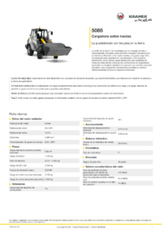 Hoja de información del producto 5085