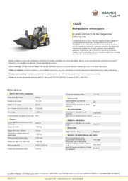 Hoja de información del producto 1445