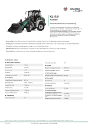 Produkt-Informations-Blatt KL19.5