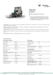 Produkt-Informations-Blatt KL14.5