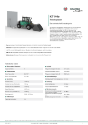 Produkt-Informations-Blatt KT144e