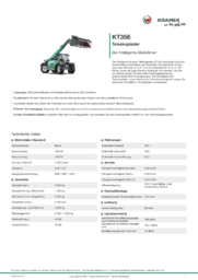 Produkt-Informations-Blatt KT356