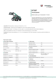 Produkt-Informations-Blatt KT357