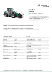 Produkt-Informations-Blatt KL60.8