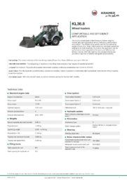 PI Sheet KL36.8