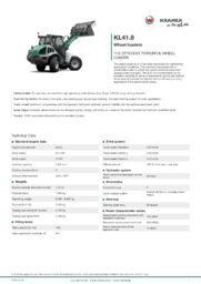 PI Sheet KL41.8