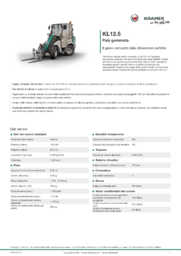 Scheda informativa sul prodotto KL12.5