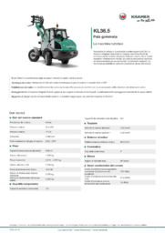Scheda informativa sul prodotto KL36.5