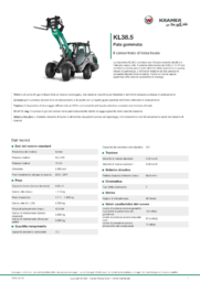 Scheda informativa sul prodotto KL38.5