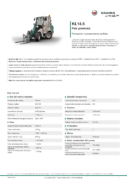 Scheda informativa sul prodotto KL14.5