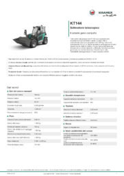 Scheda informativa sul prodotto KT144