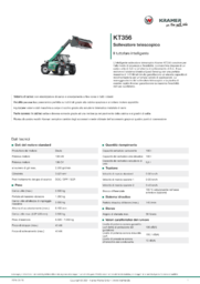 Scheda informativa sul prodotto KT356