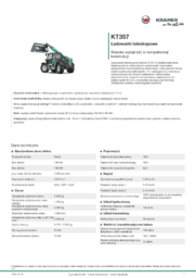 Karta informacyjna produktu KT357