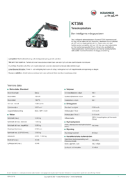 Produktinformationsblad KT356