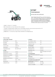 Produktinformationsblad KT307