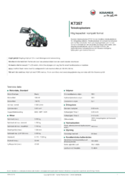 Produktinformationsblad KT357