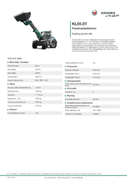 Produktinformationsblad KL55.8T