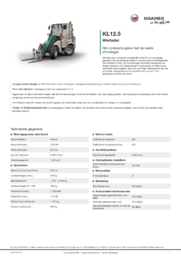 Productinformatieblad KL12.5