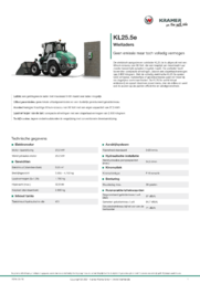 Productinformatieblad KL25.5e