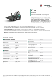 Productinformatieblad KT144