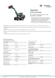 Productinformatieblad KL37.8T