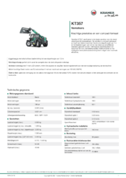 Productinformatieblad KT357