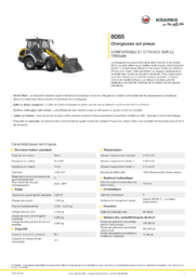 Fiche d’information produit 8085