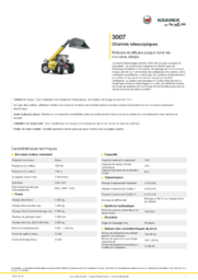 Fiche d’information produit 3007