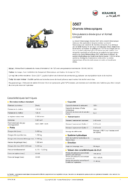 Fiche d’information produit 3507