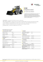 Fiche d’information produit 8180