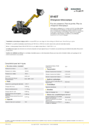 Fiche d’information produit 8145T