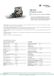 Fiche d’information produit KL14.5