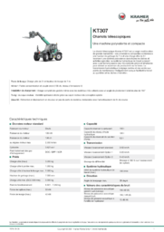 Fiche d’information produit KT307