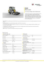 PI Sheet 5040