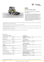 Hoja de información del producto 5040