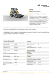 Fiche d’information produit 5040