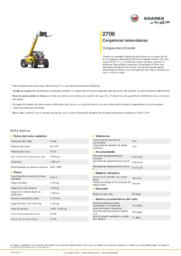 Hoja de información del producto 2706