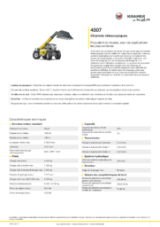 Fiche d’information produit 4507