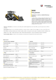 Scheda informativa sul prodotto 8095