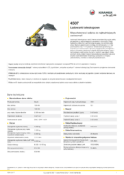 Karta informacyjna produktu 4507