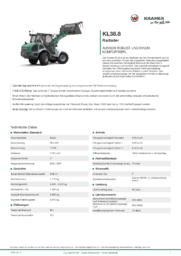 Produkt-Informations-Blatt KL38.8