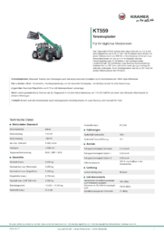 Produkt-Informations-Blatt KT559