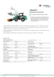 PI Sheet KL25.5T