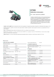 Scheda informativa sul prodotto KT559